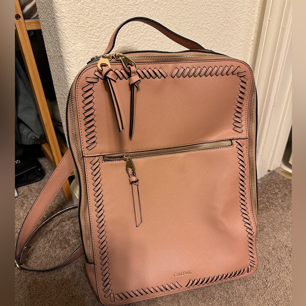 Calpak Kaya Backpack in Caramel